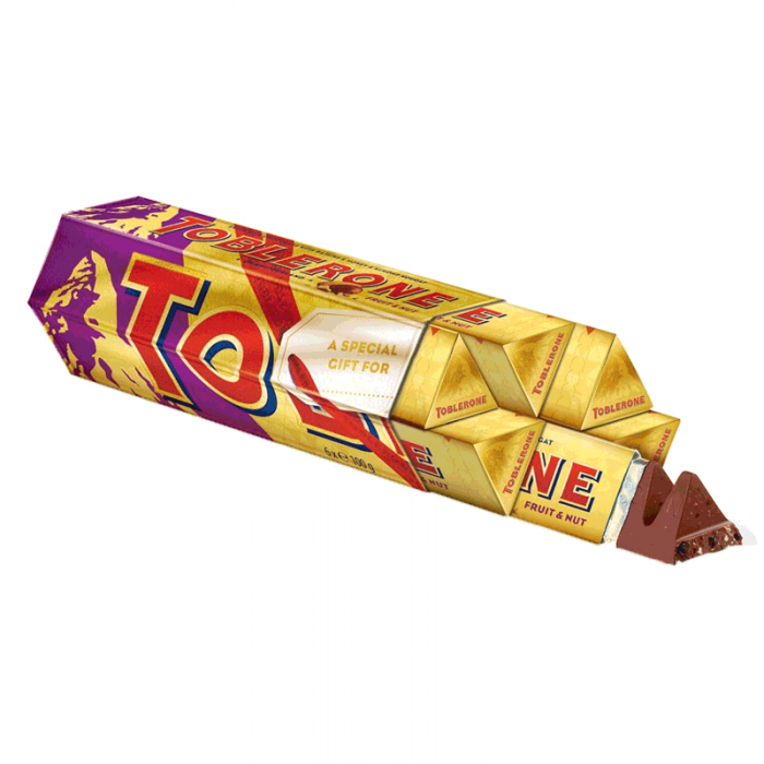 Toblerone Sütlü Bademli Üzümlü Nugalı Çikolata 6�lı Gurmenin Yeri