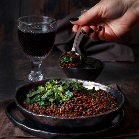 Great Mountain Siyah Beluga Mercimek - 1 kg