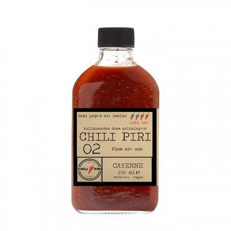 Hayfene Chili Piri Füme Acı Sos No:2 (200 ml) - 1 adet