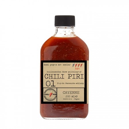 Hayfene Chili Piri Fermante Acı Sos No:1  - 200 ml