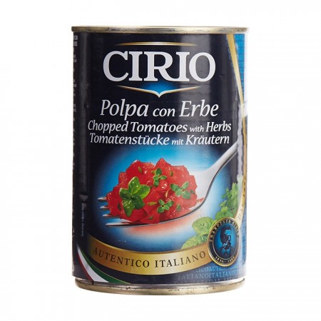 Cirio Otlu Doğranmış Domates Sosu - 400 gr
