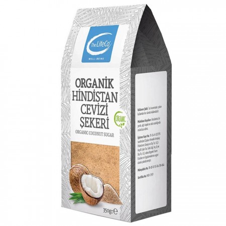 The LifeCo Organik Hindistan Cevizi Şekeri - 300 gr