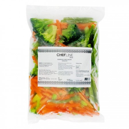 Chefline Uzak Doğu Bahçe Sebze Karışımı - 500 gr