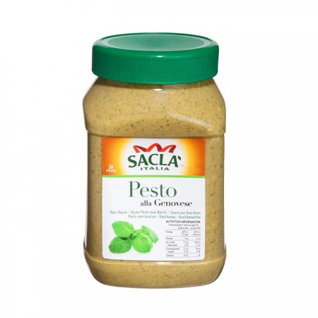 Sacla Pesto - Fesleğenli Makarna Sosu - 950 gr