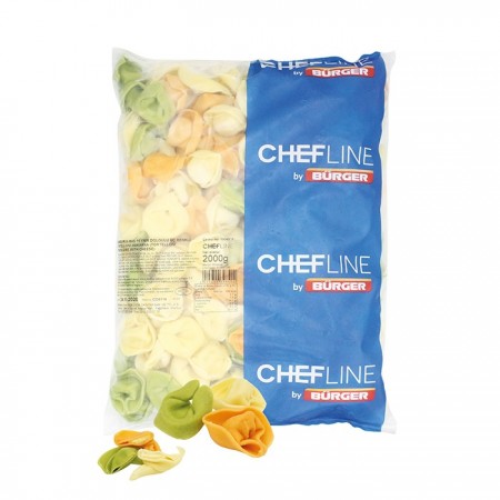 Chefline Üç Renkli Ve Üç Peynirli Tortelloni - 1 kg