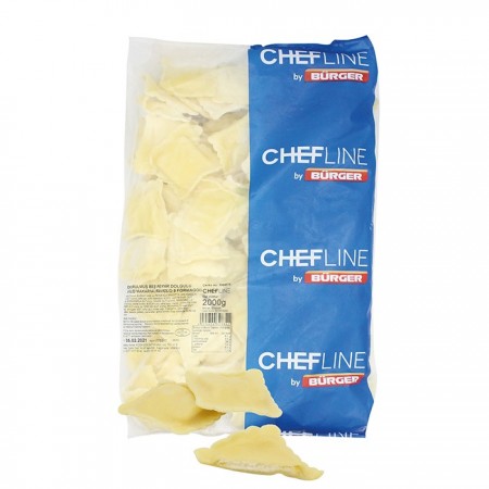 Chefline 5 Peynirli Ravioli - 1 kg - Yarım Paket
