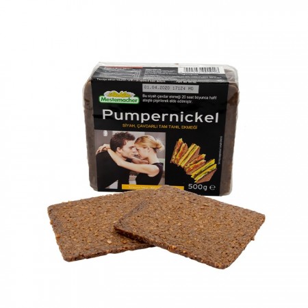 Mestemacher Siyah Çavdarlı Tam Tahıl Ekmeği - 500 gr