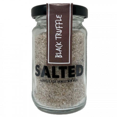 Salted Siyah Trüf Mantarlı Tuz - 70 gr
