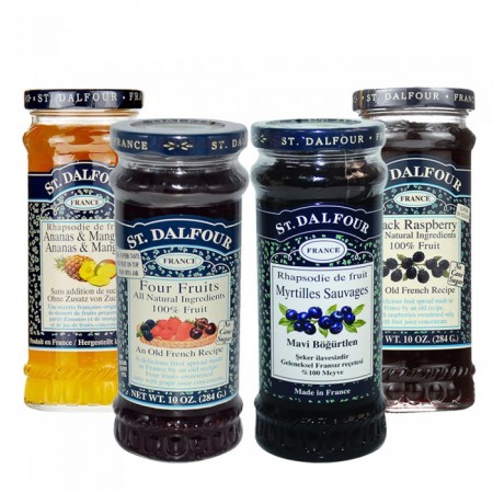 Kahvaltılık Fransız Reçel Seti 3 - 1136 gr