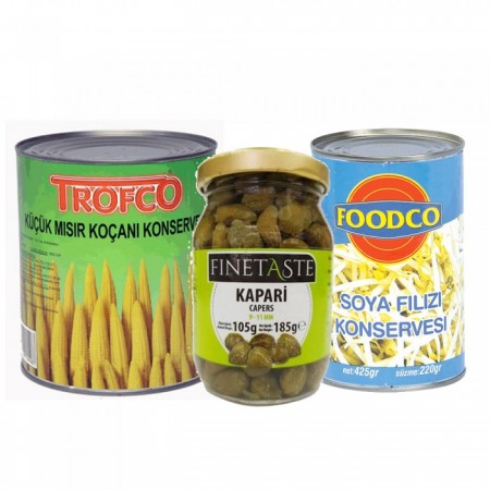 Salata Garnitür Seti 1 - 1125 gr