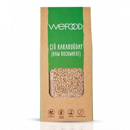 Wefood Glutensiz Çiğ Karabuğday Tanesi - 500 gr