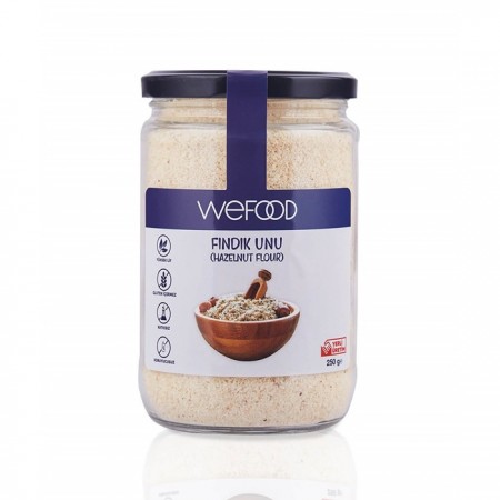 Wefood Glutensiz Fındık Unu - 250 gr