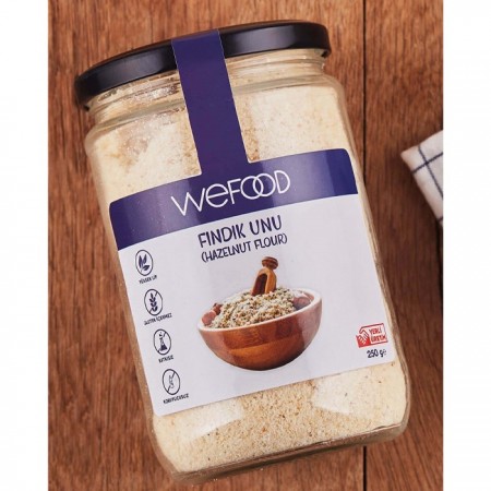 Wefood Glutensiz Fındık Unu - 250 gr