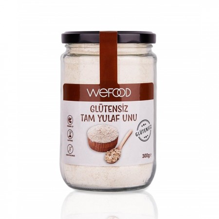 Wefood Glutensiz Tam Yulaf Unu - 300 gr