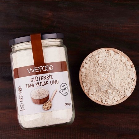 Wefood Glutensiz Tam Yulaf Unu - 300 gr