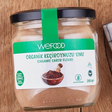 Wefood Organik Glutensiz Keçiboynuzu Unu - 250 gr