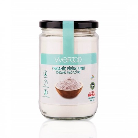 Wefood Organik Pirinç Unu - 500 gr