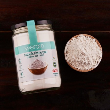 Wefood Organik Pirinç Unu - 500 gr