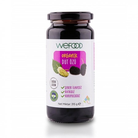 Wefood Organik Dut Özü (Soğuk Sıkım) - 315 gr