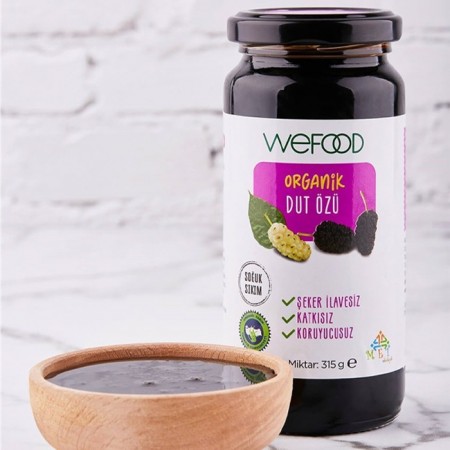 Wefood Organik Dut Özü (Soğuk Sıkım) - 315 gr