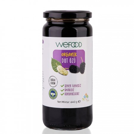 Wefood Organik Dut Özü (Soğuk Sıkım) - 640 gr
