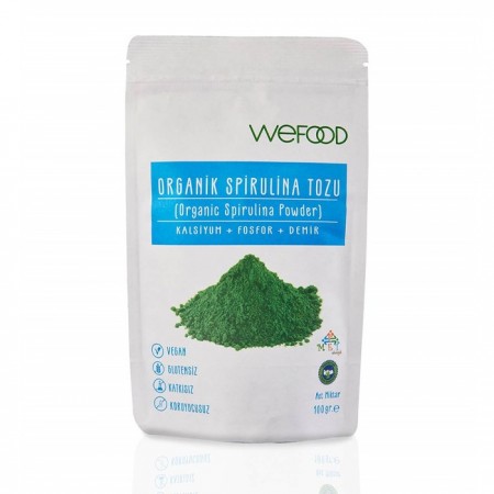 Wefood Organik Spirulina Tozu - 100 gr