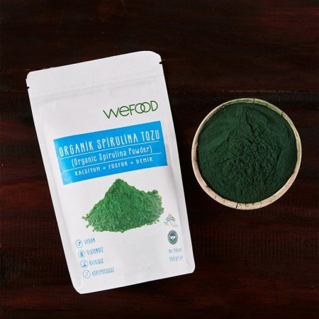 Wefood Organik Spirulina Tozu - 100 gr