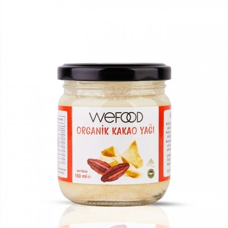 Wefood Organik Kakao Yağı - 150 ml