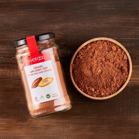 Wefood Organik Ham Kakao Tozu - 140 gr