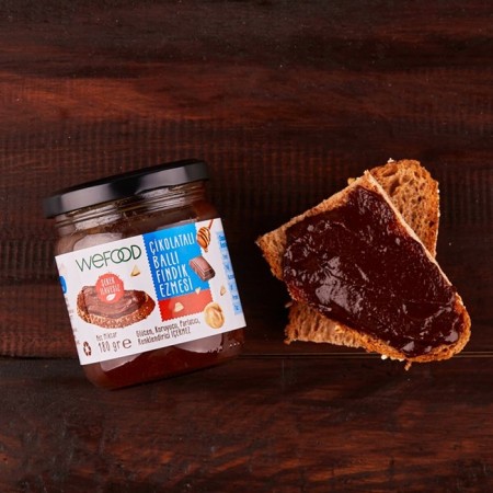 Wefood Çikolatalı Ballı Fındık Ezmesİ - 180 gr