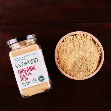 Wefood Organik Zencefil Tozu - 65 gr