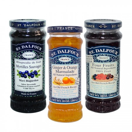 Kahvaltılık Fransız Reçel Seti 4 - 852 gr