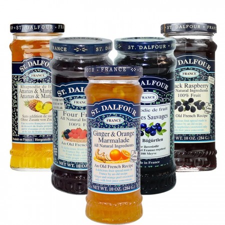 Kahvaltılık Fransız Reçel Seti 5 - 1420 gr