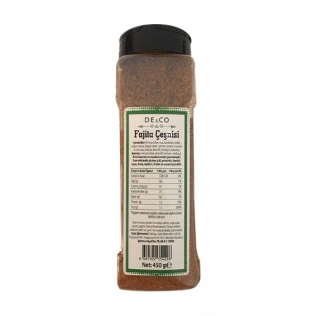 De&Co Fajita Baharatı Çeşnisi - 450 gr