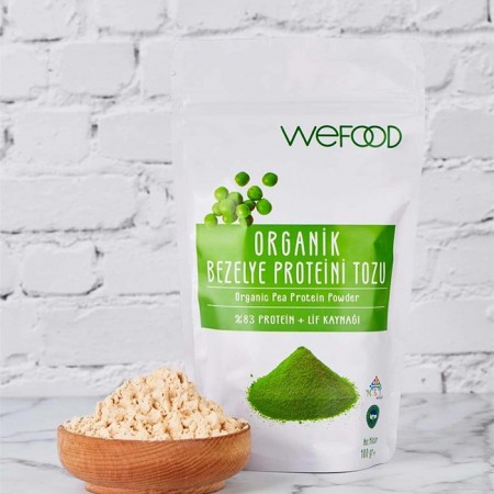 Wefood Organik Bezelye Proteini Tozu - 100 gr