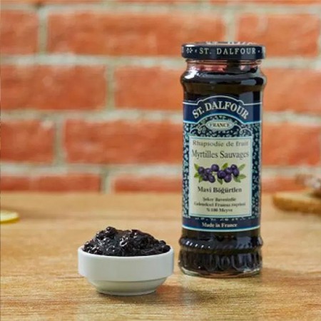St.Dalfour Yaban Mersini Reçeli (Mavi Böğürtlen) (284 gr)