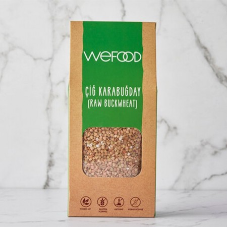 Wefood Glutensiz Çiğ Karabuğday Tanesi - 500 gr