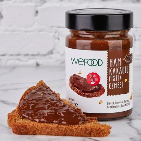 Wefood Ham Kakaolu Fıstık Ezmesi - 300 gr