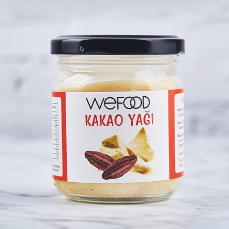 Wefood Organik Kakao Yağı - 150 ml