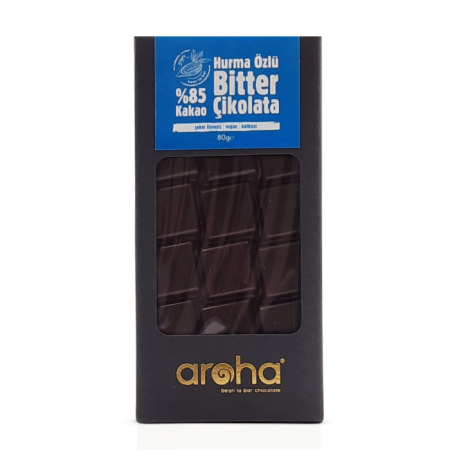 Aroha Hurma Özlü Bitter Çikolata - 80 gr