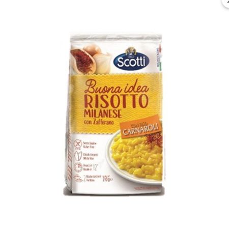 Scotti Risotto Safranlı ve Peynirli - 210 gr