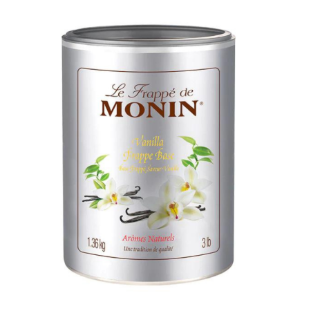 Monin Vanilya Aromalı Frappe Bazı - 1,36 kg