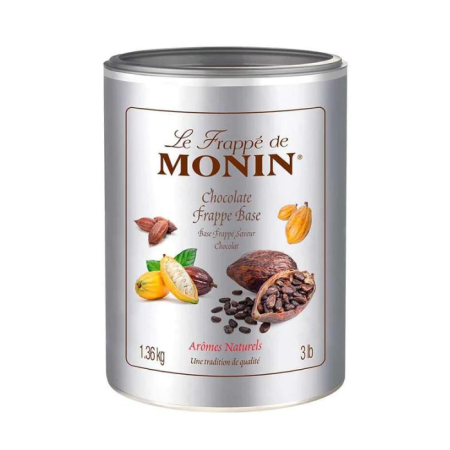Monin Çikolata Aromalı Frappe Bazı - 1,36 kg