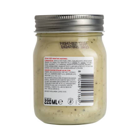 Remia Siyah Trüf Mantarlı Mayonez - 200 ml