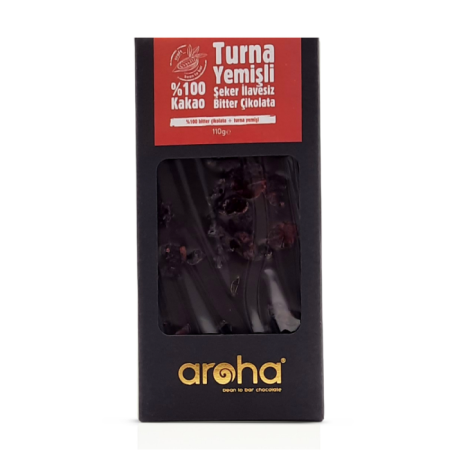Aroha Turna Yemişli Bitter Çikolata - 110 gr