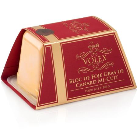 VOLEX Foie Gras Ördek Ciğeri - Yarı Pişirilmiş - 500g