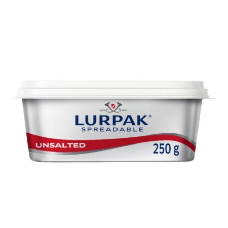 Lurpak Sürülebilir Tuzsuz Tereyağ - 250 gr