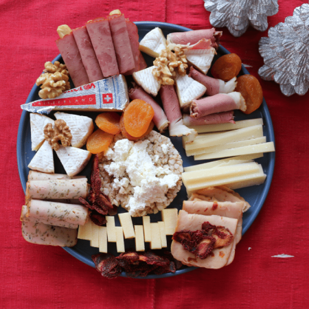 Dünya Peynirleri ve Şarküteri Tabağı  - 500 gr