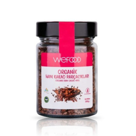 Wefood Organik Ham Kakao Parçacıkları (Kakao Nibs) - 150 gr