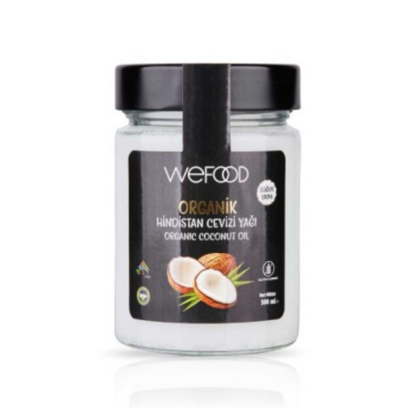 Wefood Organik Hindistan Cevizi Yağı (Soğuk Sıkım) - 300 ml